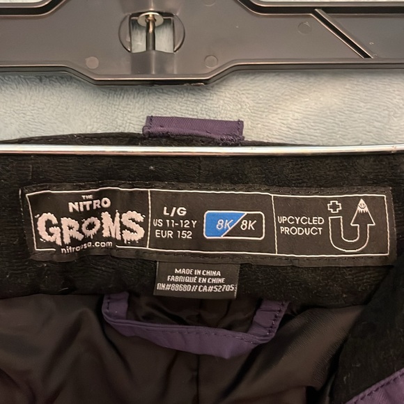 Youth Ski Pants Navy Size 11-12 Y - Picture 3 of 3